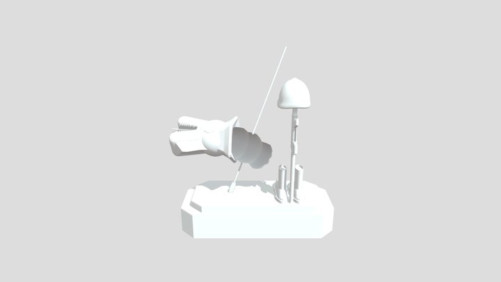 Archangel_ Michael_ Complete 3D Model