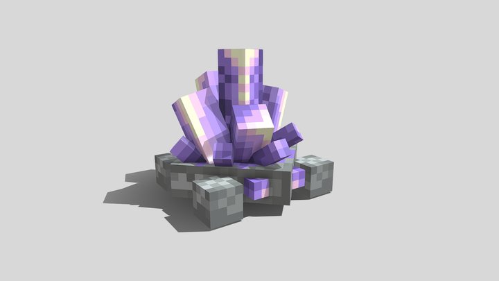 Amethyst Turtle 3D Model