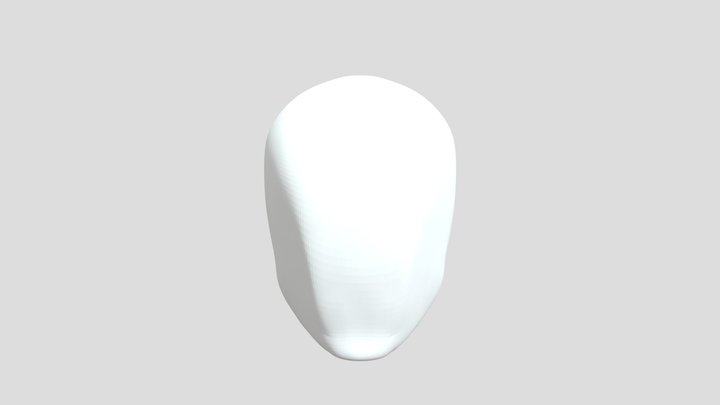 Female Base Head For Sculpting – Free 3D Model STL