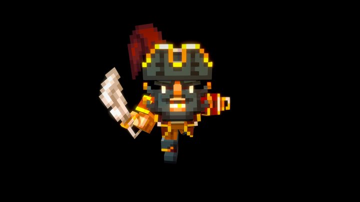 BwPirateTMPose 3D Model