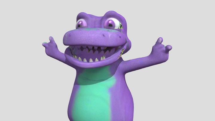 Barney [Different universe] 3D Model