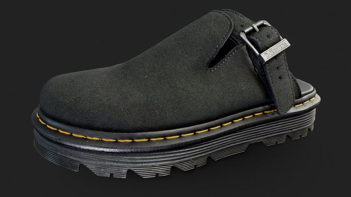 Dr. Martens Zebzag Mule 3D Model