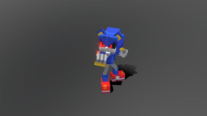Metal Sonic 3D Model