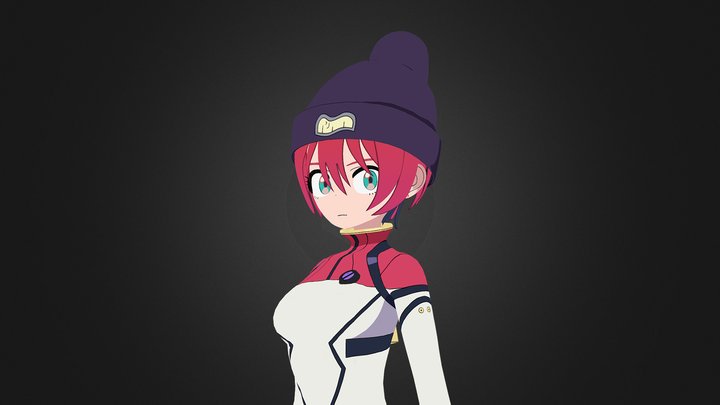 Amate Yuzuriha - アマテ・ユズリハ 3D Model