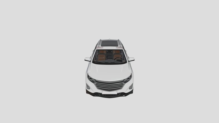 Chevrolet_ Equinox (Full Interior) 3D Model
