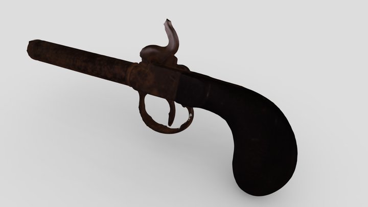 169_0003 Pistola 3D Model