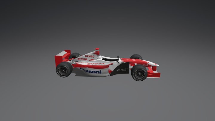 Racing Car 3D Model