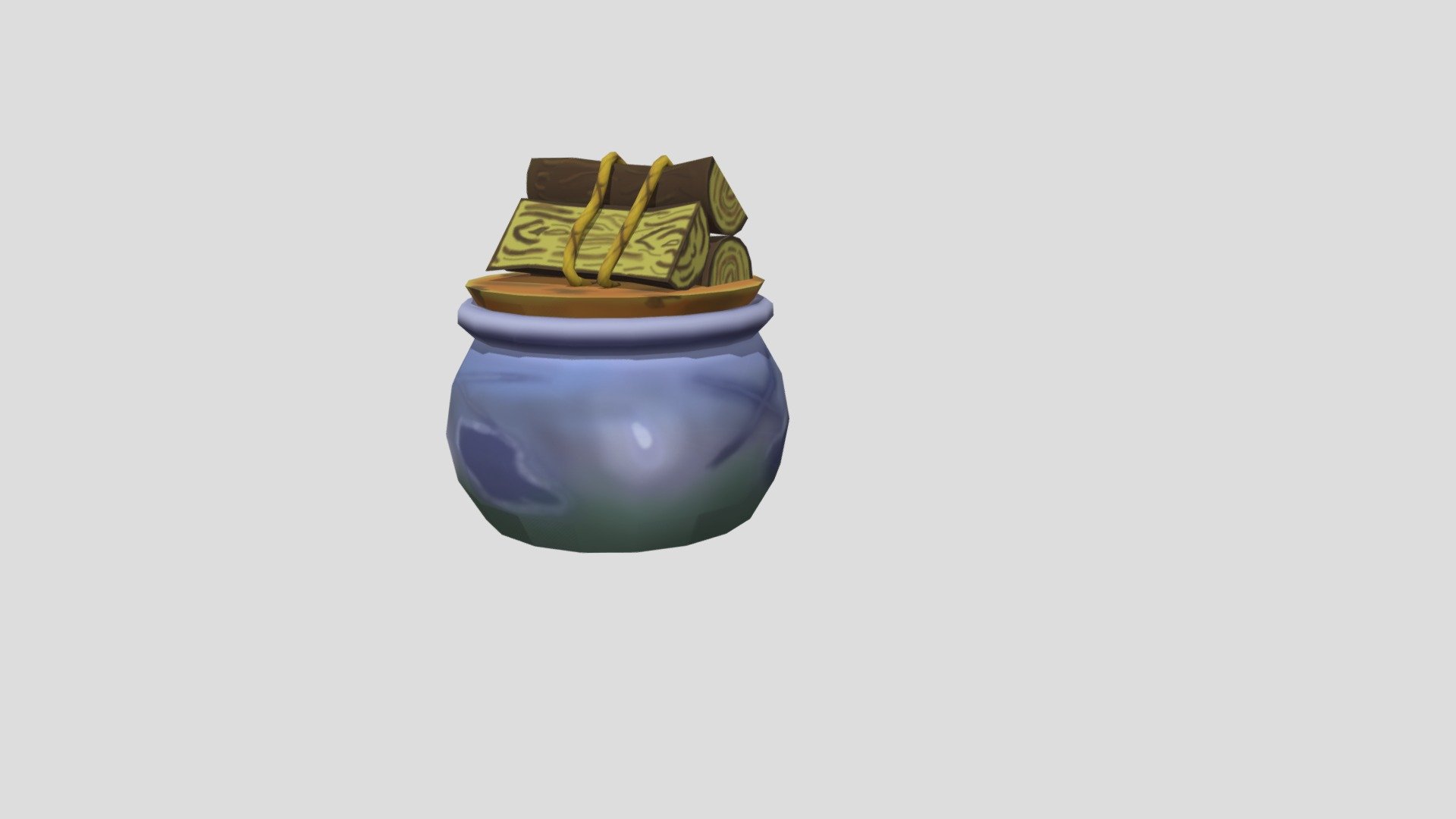 Cauldron_Textured006 - 3D model by Tryangel [06ddb84] - Sketchfab