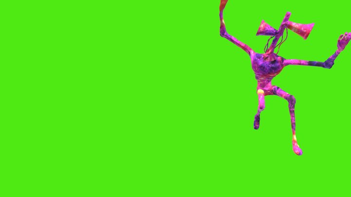 Standing Land To Standing Idle 3D Model