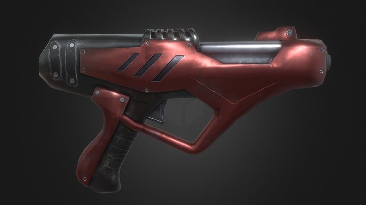 GunB_Blaster.V 3D Model
