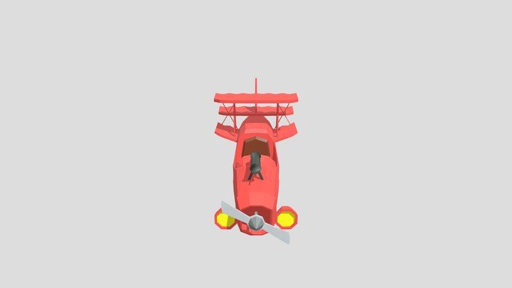 the crimson haybailer 3D Model