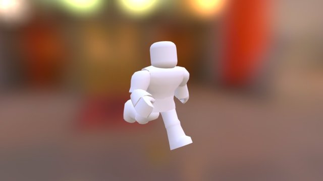 Robloxian2 0 Run 3D Model