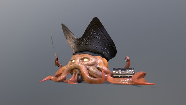 Pumpkin Jones 3D Model