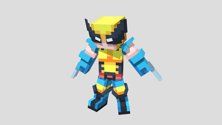 Wolverine ( 97 ) 3D Model