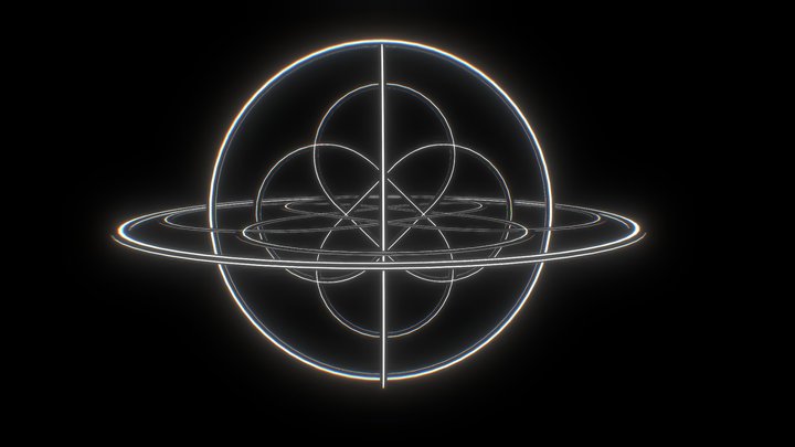 UXRZONE MAGIC sphere - BLACK 000 3D Model