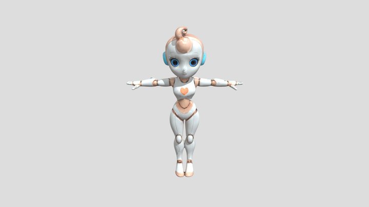 Robo-Buddy 3D Model