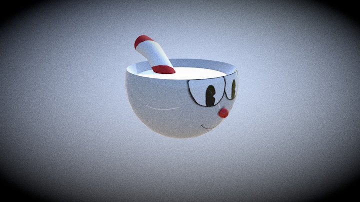 Cuphead 3D Model