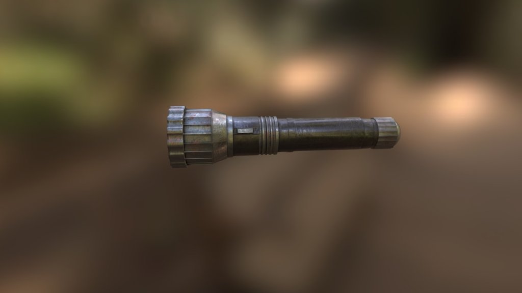 Flashlight Texture 3D model by stephaniealfonso [06e1392] Sketchfab