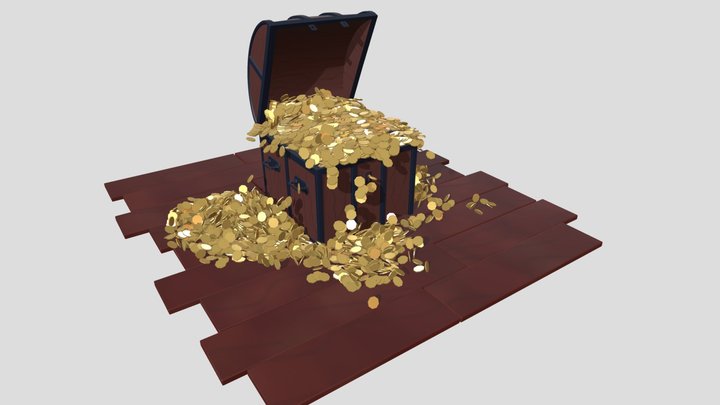 treasure chest 3D Model