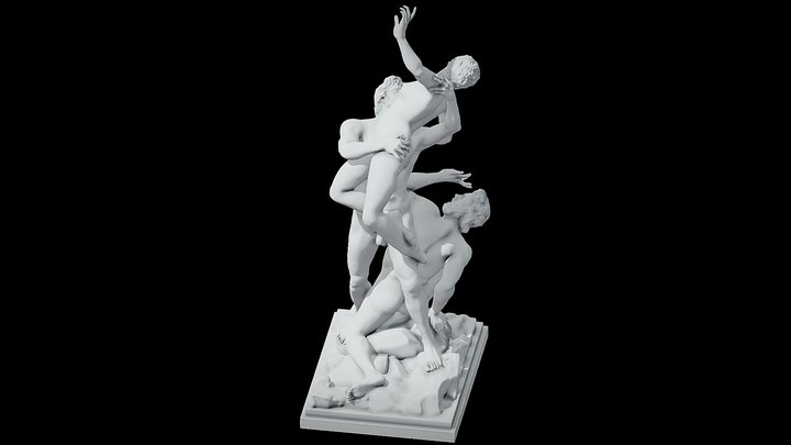 Abduction of the Sabine Woman 3D Model