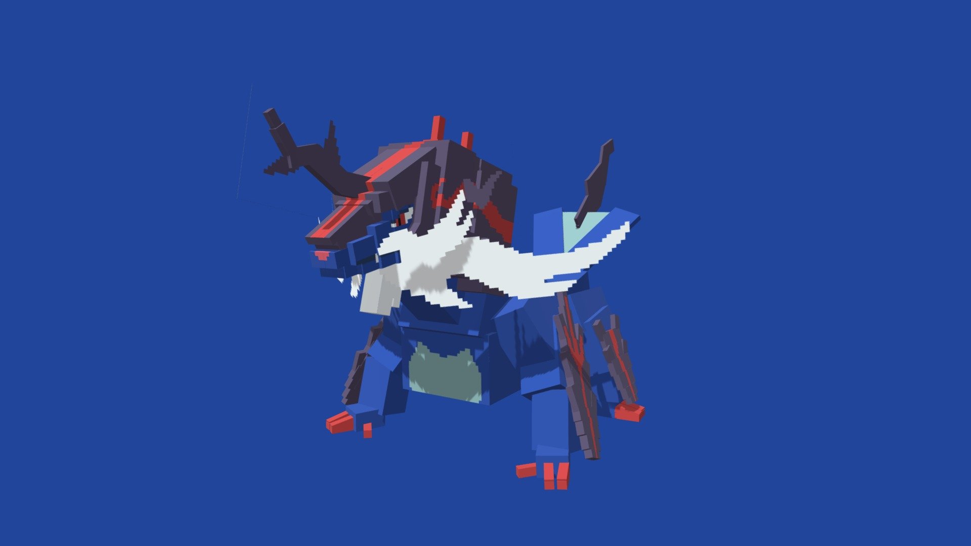 Hisuian Samurott - 3D model by marioplumer71 [06e2959] - Sketchfab