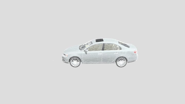 VW+JETTA 3D Model