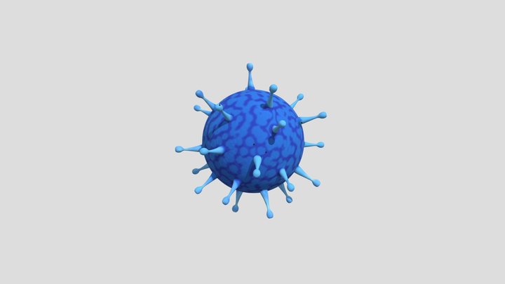 Corona Virus 3D Model