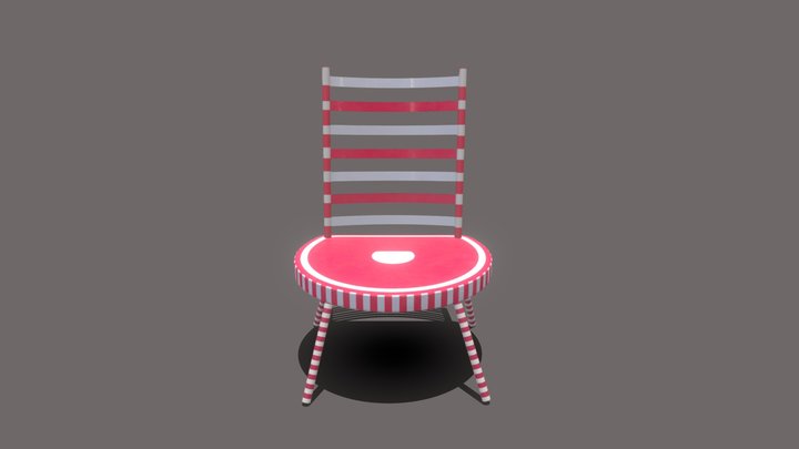 Kids_cartoon_chair 3D Model