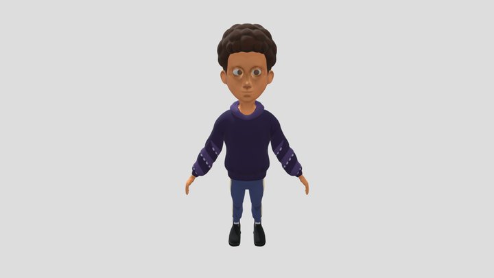 TEXTURIZAÇÃO MIGUEL 3D Model