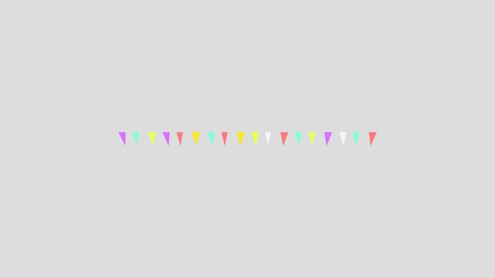 bendera layer warna warni – Modello 3D gratuito STL