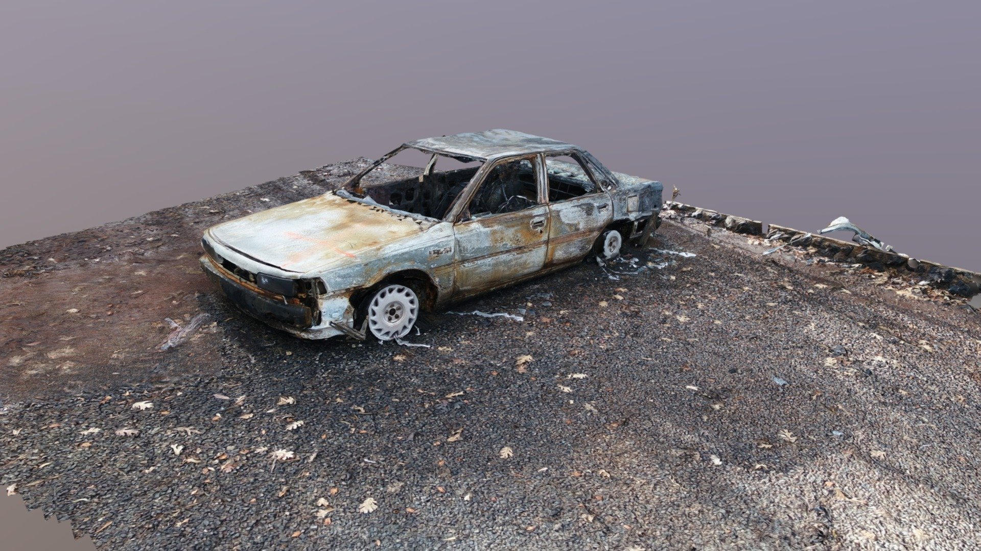Camp Fire car