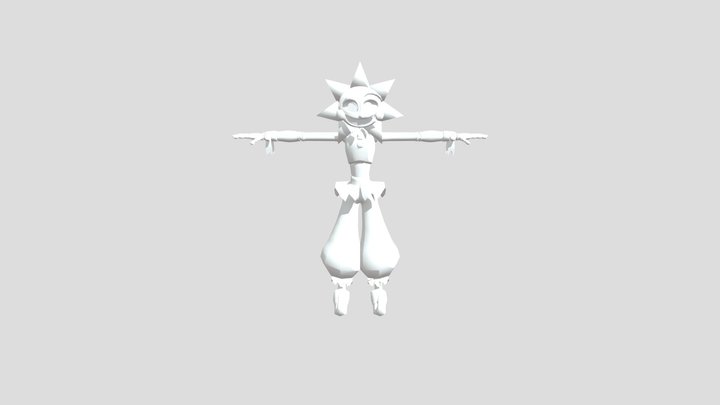 Sun But Good With No Hat 3D Model
