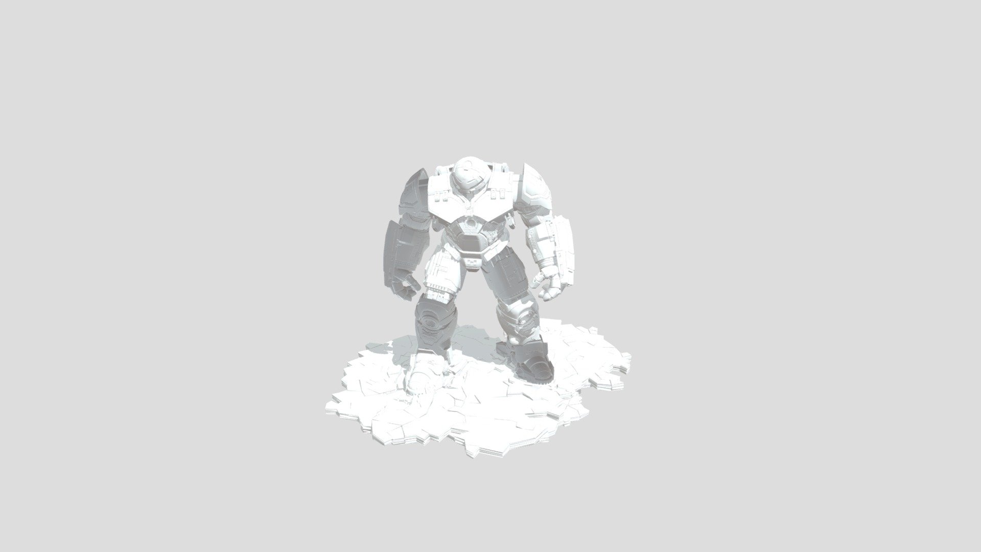 Hulkbuster 2015 - Download Free 3D model by Biraj (@abulbagnan2 ...