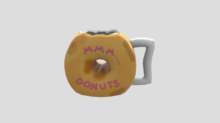 donut_low 3D Model