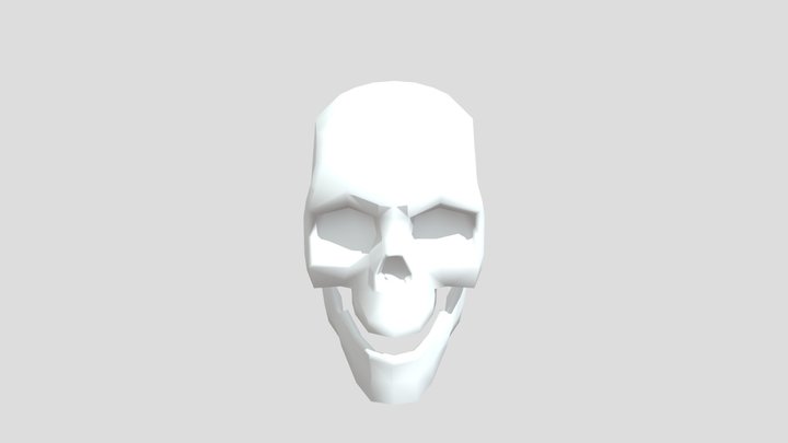 Skull_LOW 3D Model