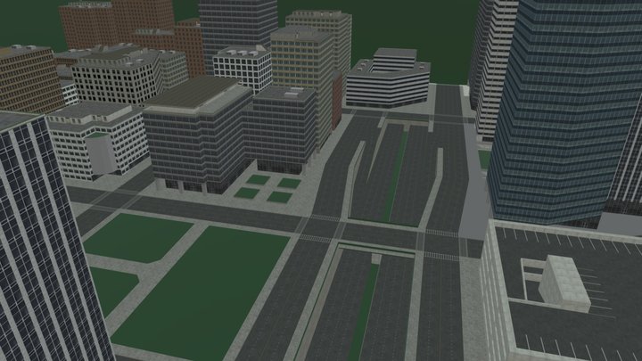 GM_GoldenCity 3D Model