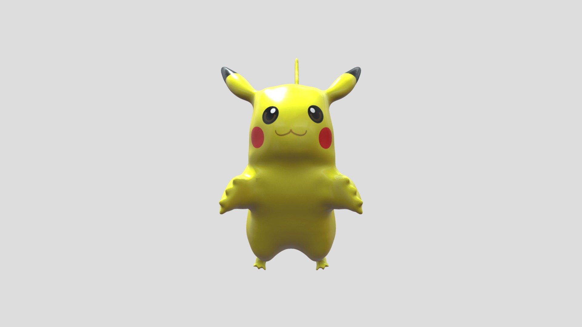 Picachu - 3D model by lagartito [06e8e95] - Sketchfab