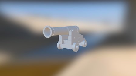 Cannon 3D Model
