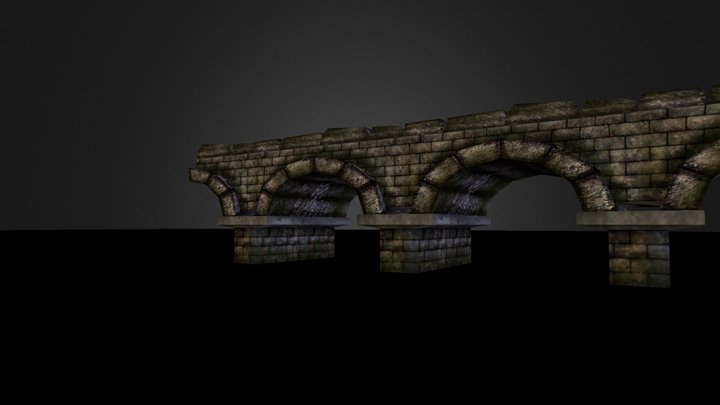 Stone Bridge 3D Model