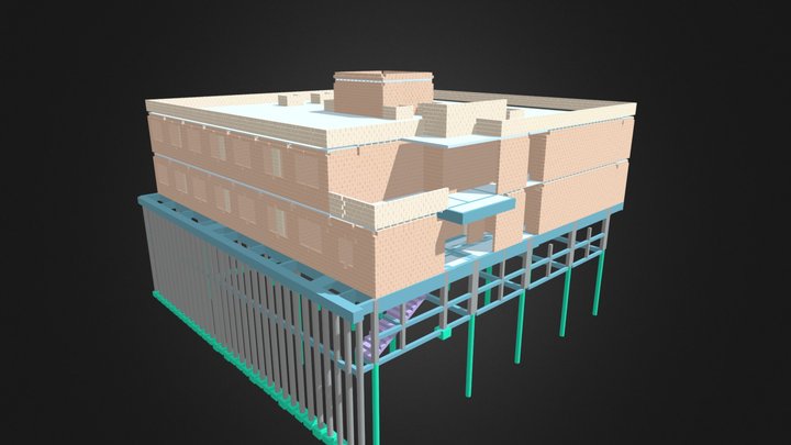 Edifício T.E. 3D Model