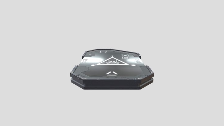 Enemy Tablet 3D Model