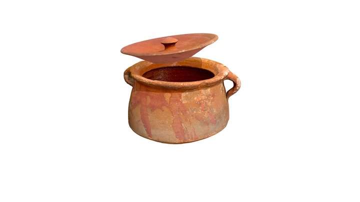 B003/B004 - Olla amb tapadora 3D Model