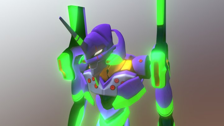 EVA01 3D Model