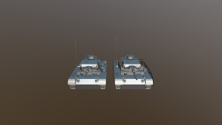 Panzerkampfwagen III 3D Model