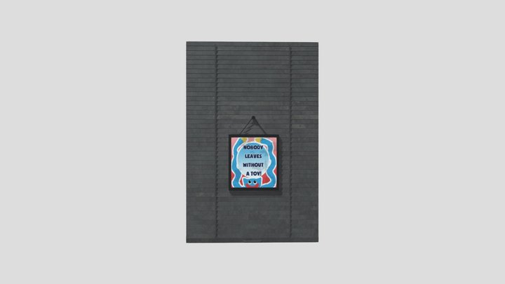 Door Machine room 3D Model