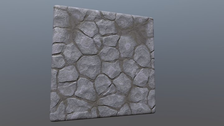 Stone Floor 3D Model