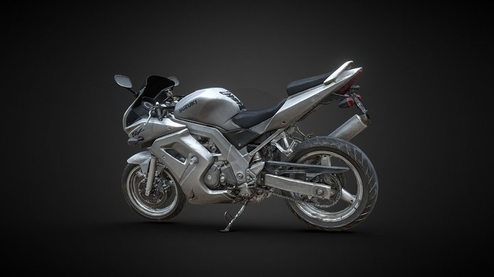 Motorbike Suzuki SV 650s 3D Scan 3D Model