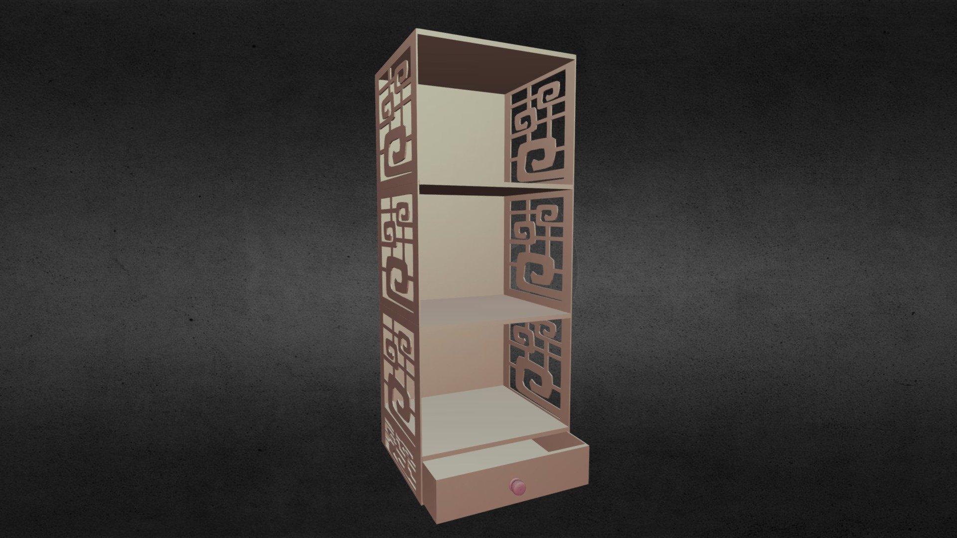 shelf with drawer