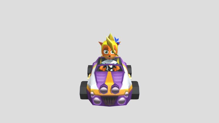 Coco Bandicoot(Crash Bandicoot Nitro Kart 2) – Modello 3D gratuito STL