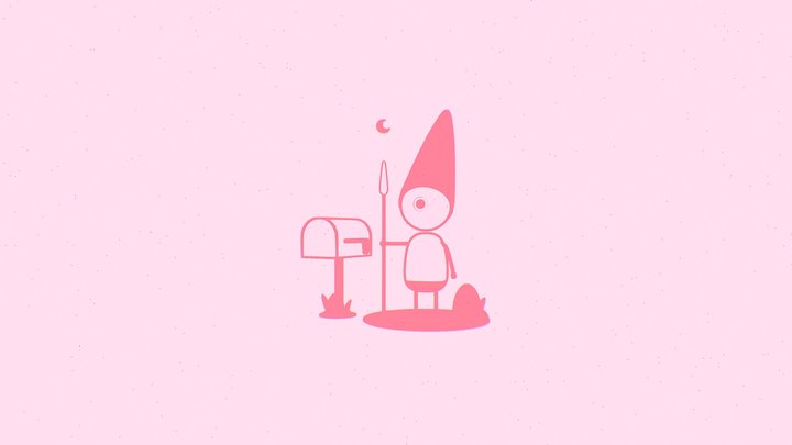Gnorman the Gnome and the Important Letters 3D Model